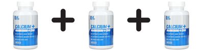 3 x Calcium Magnesium Zinc - 60 tabs