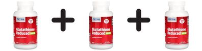 3 x Glutathione Reduced, 500mg - 150 vcaps