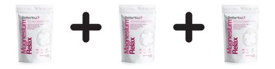 3 x Magnesium Flakes Relax - 750g