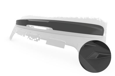CSR Heckflügel mit ABE für Fiat 500 Cabrio 2020- CSR-HF990-L Lackierung erforderlic