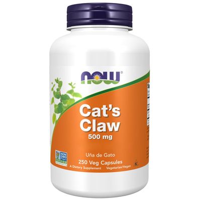 Now Foods, Katzenkralle (Cat's Claw), 500mg, 250 vegane Kapseln | MHD 04/24