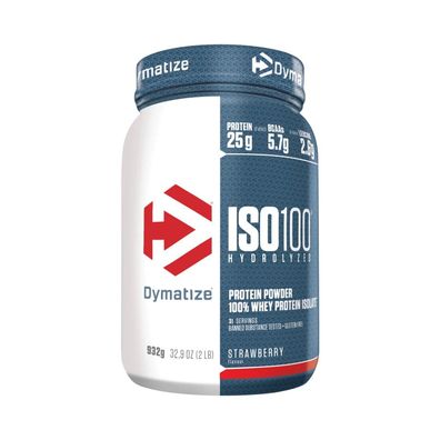 Dymatize ISO 100 (932g) Strawberry