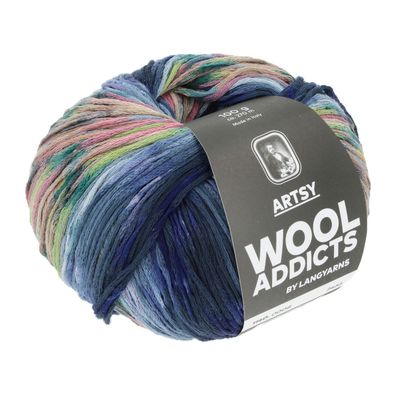 Wooladdicts - 100g "Artsy" - einzigartige Farbkombinationen