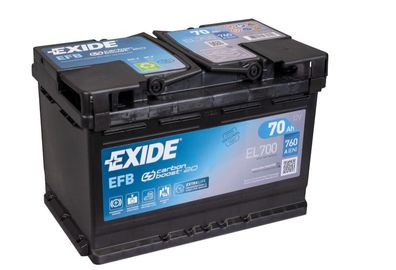 EL700 EXIDE EFB Start-Stop 12V/70Ah 760A (EN) Erstausrüstertechnologie