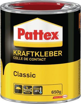 Kraftkleber Classic Liquid -40GradC b. + 110GradC 650g Dose PATTEX