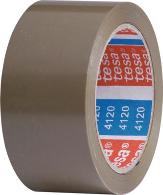 Verpackungsklebeband PVC tesapack® 4120 chamois L.66m B.50mm Rl. TESA
