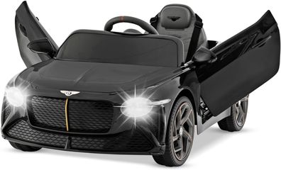 Bentley Elektroauto für Kinder, 12V Kinderfahrzeug mit Fernbedienung & Licht & Musik