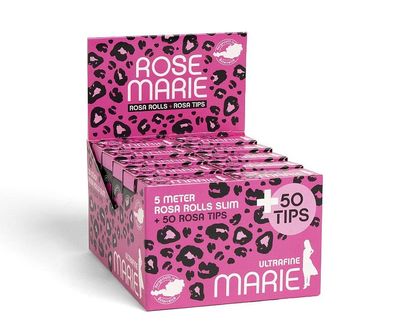 20x Marie Rolls Slim Rosemarie 5m + Tips