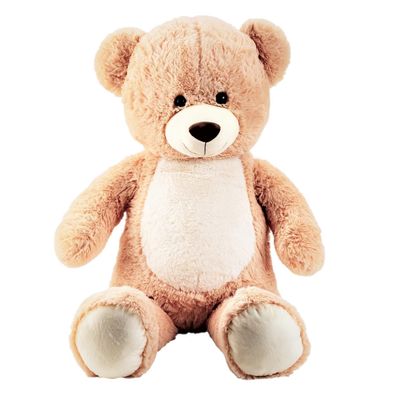 XL Riesen Teddybär mit weißem Bauch