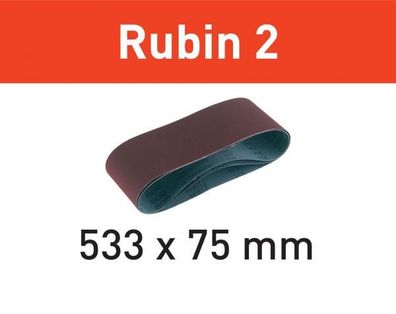 Festool Schleifband RUBIN 2 L533x75 - P40 RU2/10 Nr. 499155