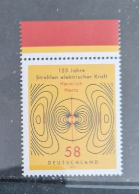 BRD - MiNr. 3036 - Abhandlung „Über Strahlen elektrischer Kraft“ von Heinrich Hertz