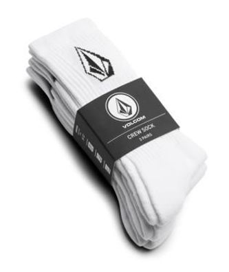 VOLCOM Socken Full Stone Pack 3 Paar white 42-46