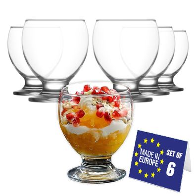 LAV Teo 6x 250ml Set Premium Soft Drink & Dessertgläser Glas