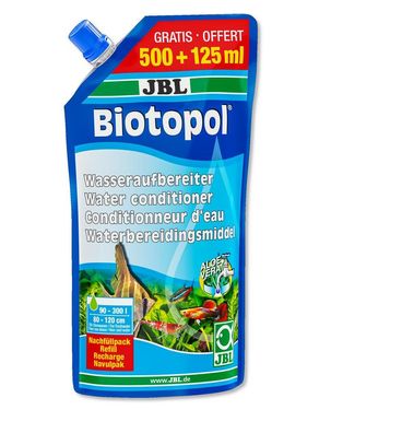 JBL Biotopol Wasseraufbereiter für 2500 L Süsswasser 625 ml