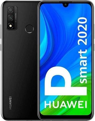 Huawei P Smart 2020 Dual Sim Smartphone POT-LX1A 128GB Midnight Black Neu in OVP