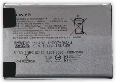Original Sony LIP1653ERPC Akku Für Sony Xperia XA2 Ultra 3580mAh