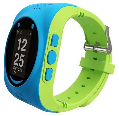 MyKi Watch Kinder 2G Smartwatch Blau Grün GPS Echtzeit Ortung SOS Tracker Neu OVP