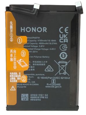 Original Huawei Honor HB466596EFW Akku Für Honor Magic 4 Lite 4800mAh