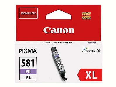 CANON CLI-581XL PB blue Fototinte Pixma TS8150 TS9150 TR8550 TR7550