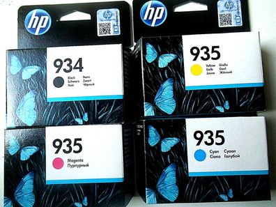 HP 934 935 Tintenpatronen SET OfficeJet Pro 6830 6820 6230 (4) !