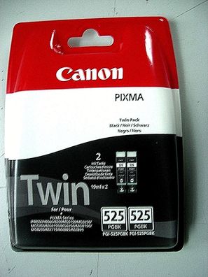 CANON PGI-525PGBK, PIXMA MG5150 MG6150 MX895 Doppelpack schwarz Original PGI-525