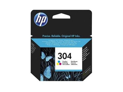 HP N9K05AE, Tintenpatronen 304 color DeskJet 3720 Original
