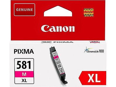 CANON CLI-581XL magenta Pixma TS8150 TS9150 TS6150 TR7550 TR8550 No 581 XL