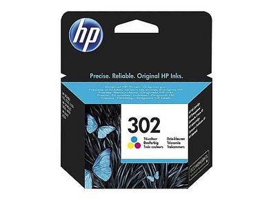 HP F6U65AE, No. 302 Tintenpatrone color Officejet 3830 ENVY 4520 4524 Original