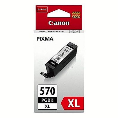CANON PGI-570XL PGBK, schwarz Pixma MG5750, 22ml Original BK0318C001, No. 570 XL