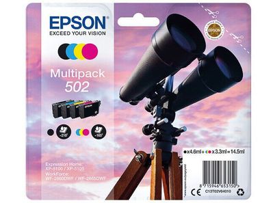 EPSON C13T02V64010 expression home XP-5100 5105 Workforce WF2860 Multipack 502