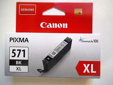 CANON CLI-571XL BK Pixma MG5750 MG6850 MG7750 MG5700 MG6800 Original No. 571XL !