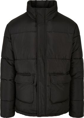 Urban Classics Short Puffer Jacket Black