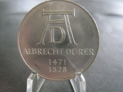 5 DM Deutschland Albrecht Dürer 1971 D Silber (LosNr.248)