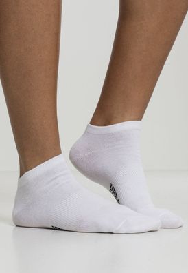 Urban Classics Socken Logo No Show Socks 5-Pack White