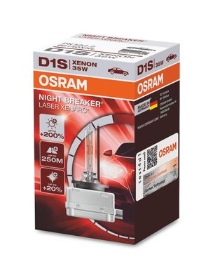 Osram D1S NightBreakerLaser Xenonlampe Scheinwerfer + 200%