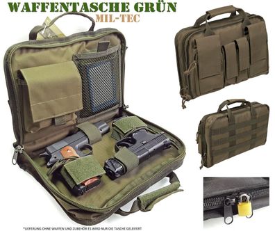KaSul®| MiL-TEC Tactical Pistolentasche XL CASE| Pistole Airsoft WAFFE ARMY