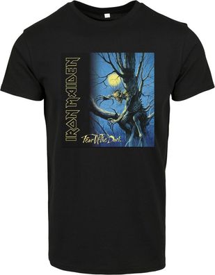 Merchcode Iron Maiden Fear Of The Dark Album Cover Tee Black