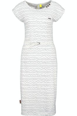 Alife & Kickin Damen Jerseykleid MelliAK Dress White