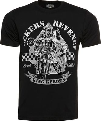 King Kerosin T-Shirt Rockers Revenge Black