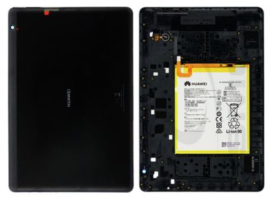 Original Huawei MediaPad T5 10.1 Akkudeckel AGS2-W09 + Akku HB2899C0ECW-C Schwarz Neu