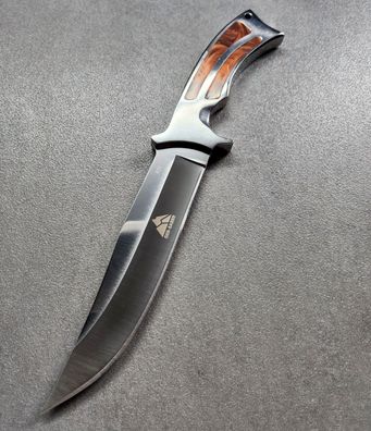 KaSul®| A11 Bowie Survivor Messer 28 cm + klinge 16cm Jagdmesser Öse + Etui