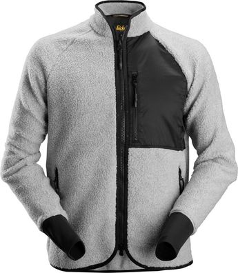 Snickers Workwear AllroundWork Arbeitsjacke mit Reißverschluss Grau/ Schwarz