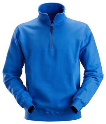 Snickers Sweatshirt Troyer Blau