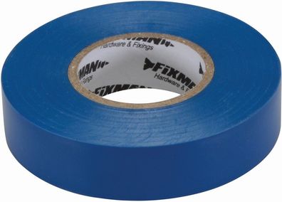 Fixman Absperr- und Klebebänder Isolierband 19 mm x 33 m-Blau