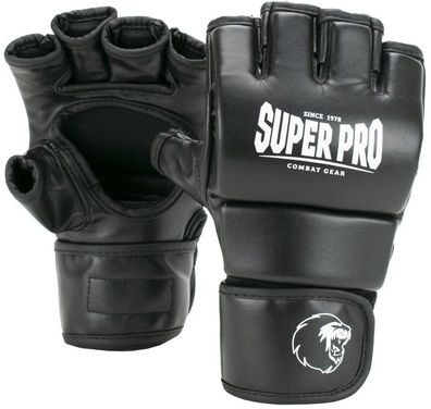 Super Pro Combat Gear Brawler MMA Handschuhe Schwarz/ Weiß
