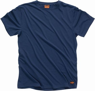 Scruffs T-Shirt T-Shirt „Worker“ -Marineblau