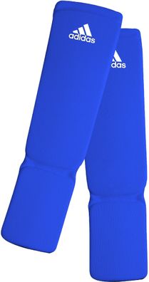 adidas elastischer Schienbein- / Spannschoner Blau