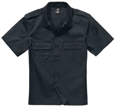 Brandit Hemd US Shirt 1/2 Arm in Black
