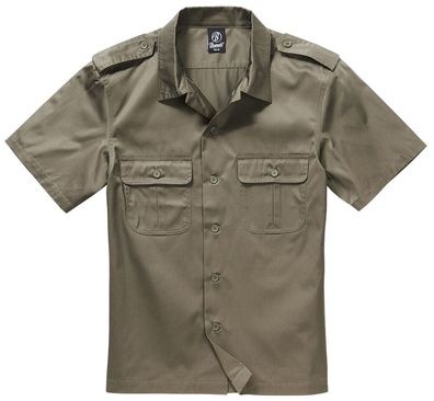 Brandit Hemd US Shirt 1/2 Arm in Olive