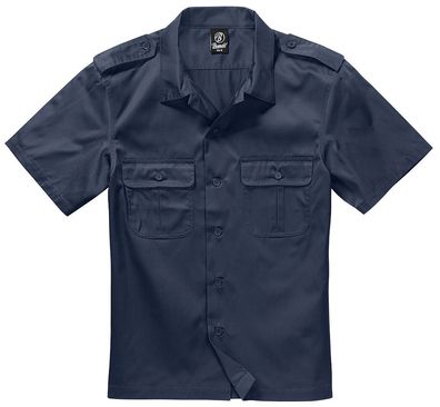 Brandit Hemd US Shirt 1/2 Arm in Navy